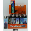 3100242 MaxLight Designer Quality Lighters with Prints 50ct