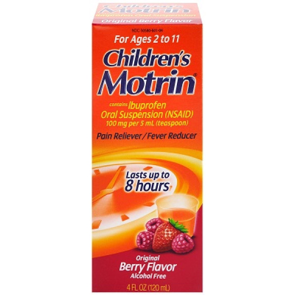 3225 Motrin Child Liquid 4 Oz Berry (Doz 12 Units)