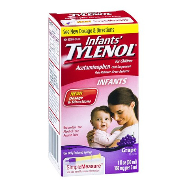 3231 Tylenol Infant Drops 1 oz (6/PK)