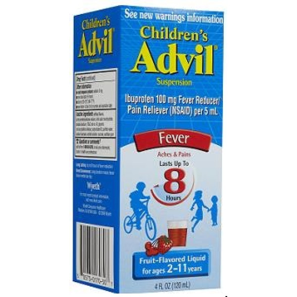 3293 Advil Children Fever FRUIT 4 oz (3/PK)