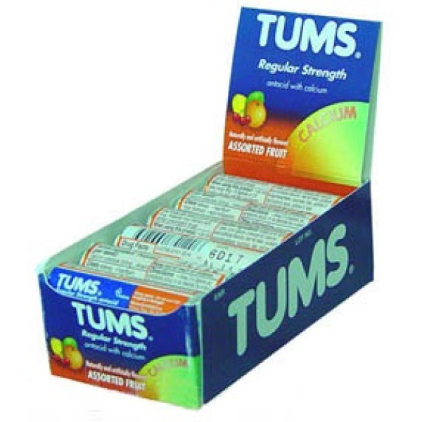 3323 Tums Extra Assorted Fruit (12/PK)