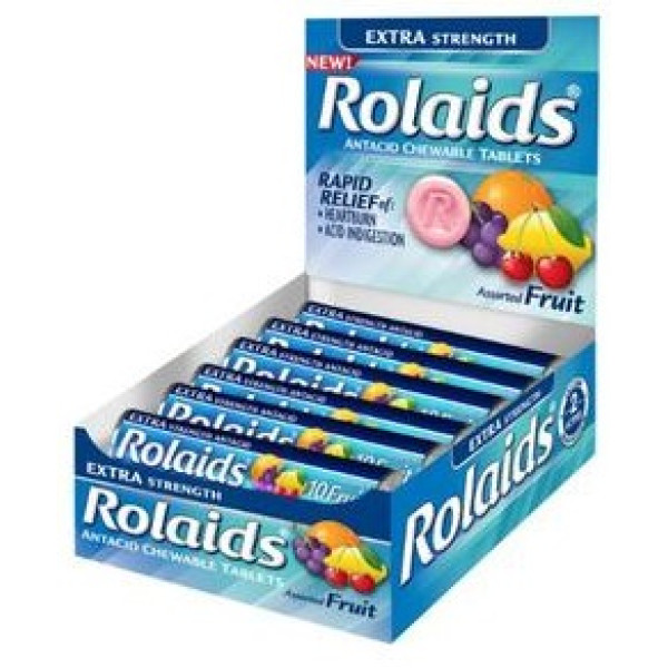 3324 Rolaids Extra Tabs Fruit 12/10Ct #10029 (12/PK)