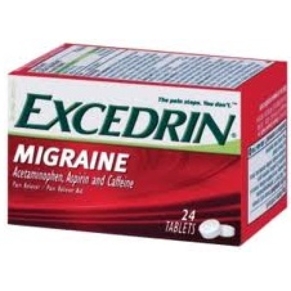 3325 Excedrin 24 ct Caps Migraine (3/PK)