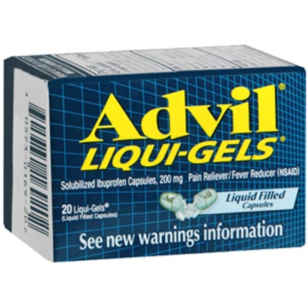 3334 Advil 12/20'S Liqui Gel Caps