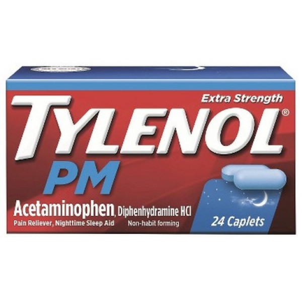 3342 Tylenol PM 24 ct Caplets (6/PK)