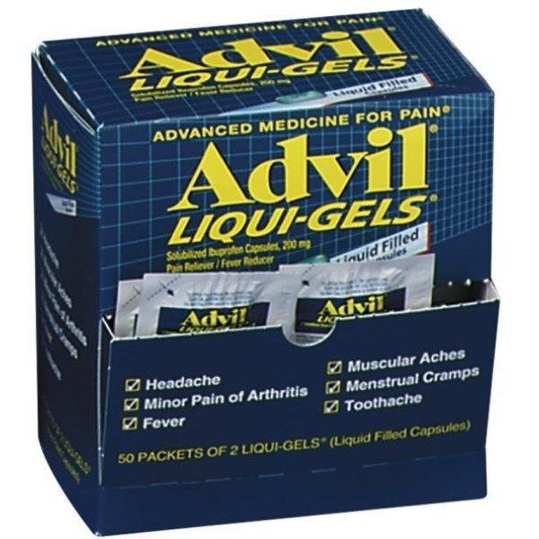 3423 Advil Liquid Gel 50/2'S Loose