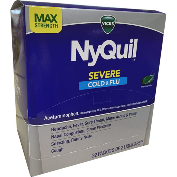 3447B  NYQUIL POUCH 32 X 2'S(NEW)