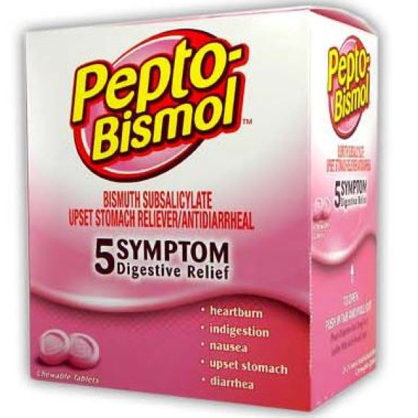 3449  PEPTO BISMOL-CHEWABL POUCH 32 X 4'S(NEW)