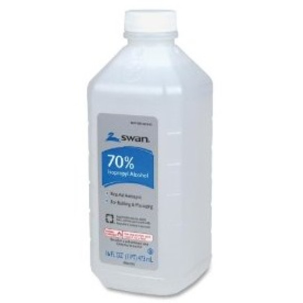 3637 Rubbing Alcohol White 70% 12/16 Oz (12/CS)
