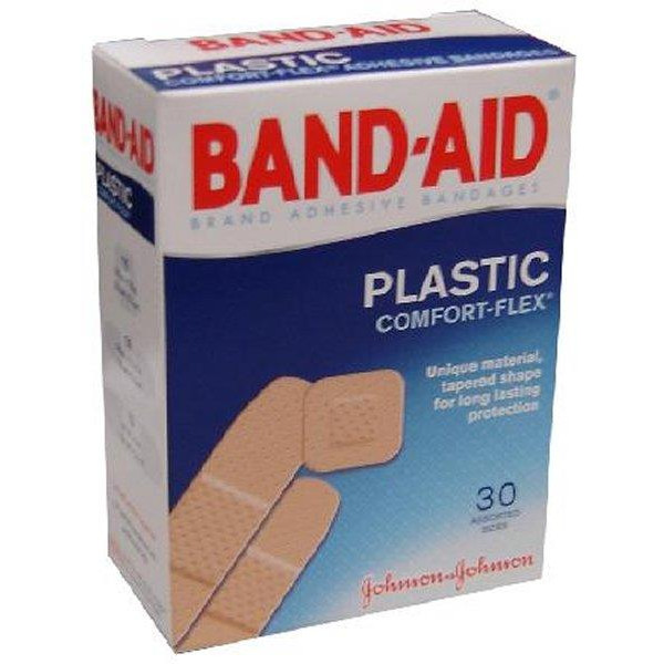 364531 J&J Band Aid 30'S Plastic (6/PK)