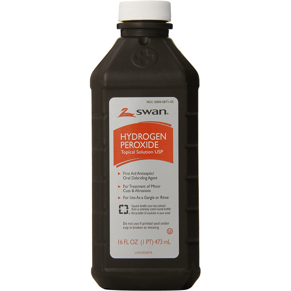 3647 Hydrogen Peroxide Antiseptic Solution 16 Oz