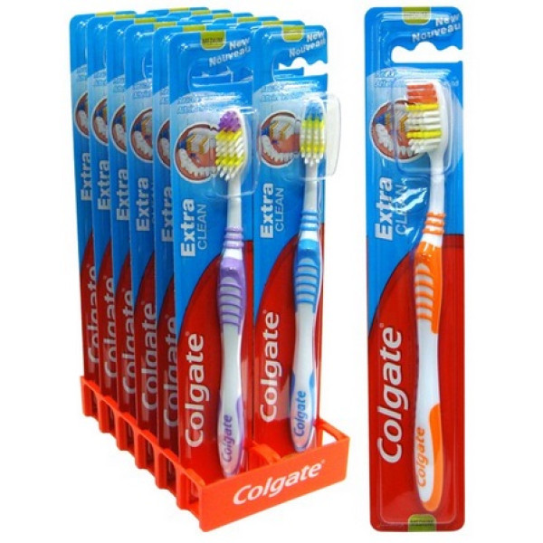 4072 Import Colgate Toothbrush Extra Clean (Doz 12 Units)