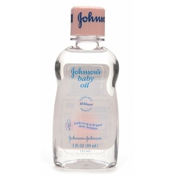 4122 Usa J&J Baby Oil 3oz (8/PK)
