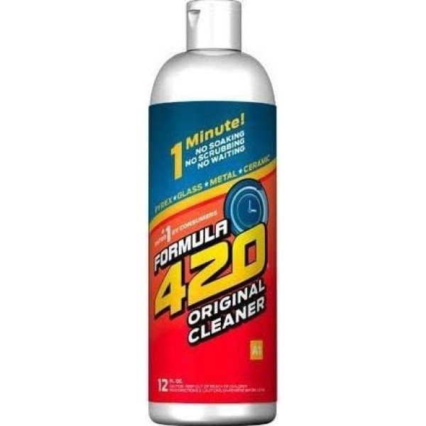 420-FORMULA Formula 420 Glass Metal Ceramic Pipe Cleaner 12 Oz. 