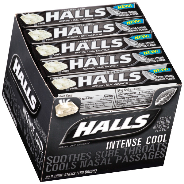 4716 Halls Usa 20/9'S Extra Strength Menthol