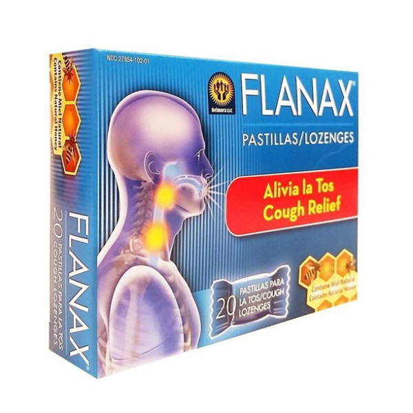 4717 Flanax 20 Count Cough Drops (3/PK)