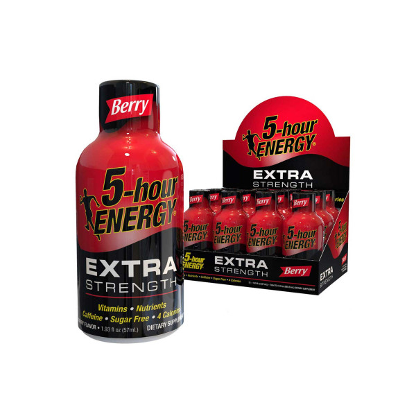 5H322 5-Hour Energy, Extra Strength, Berry (12 Count ,1.93 Ounce)