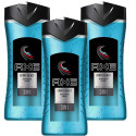 6025 Axe You Refreshed 168H Active Sport 3-in-1 Body Hair and Face Wash,400Ml 6PK