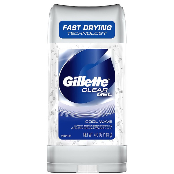 6086 Gillette Deo Gel Cool Wave 3.8 oz (Doz 12 Units)