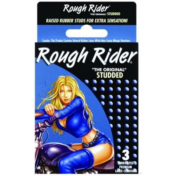 829860 Contempo 3'S RR Studded-Blue (6/PK)