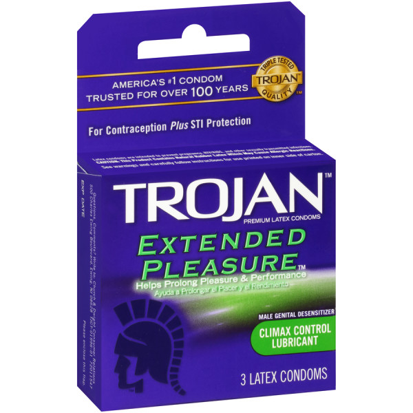 821996 Trojan 3's Extended Pleasure (6/PK)