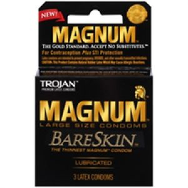822888 Trojan 3's Magnum Bare Skin (6/PK)