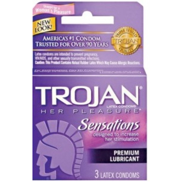 827320 Trojan 3's Her Pleasure 97320 (6/PK)