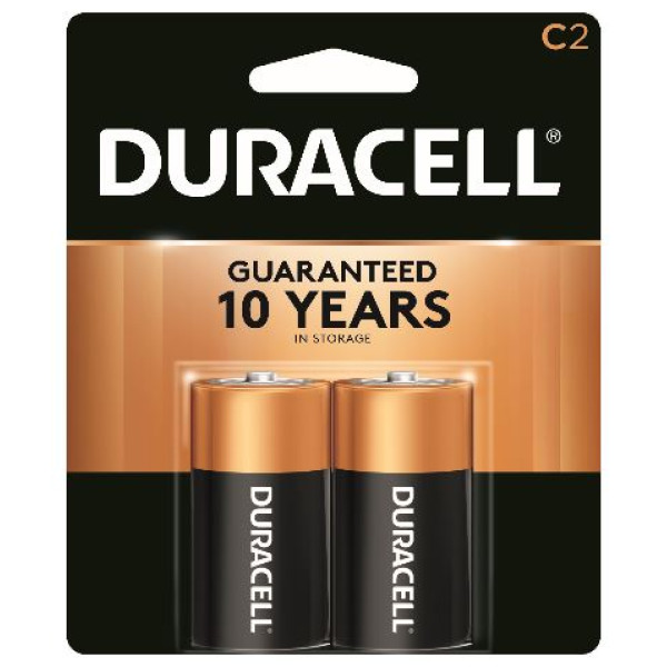 8457 Coppertop Duracell C-2 USA (8 Per Box)