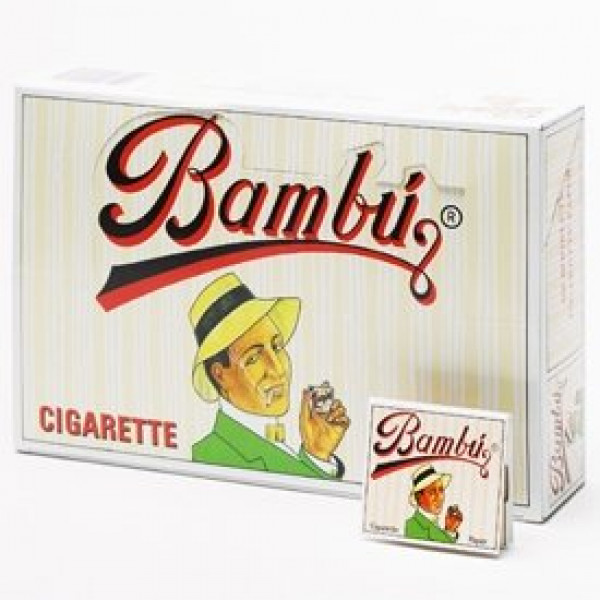 BAMBU-0005 Bambu Cigarette Rolling Papers (100 Booklets)