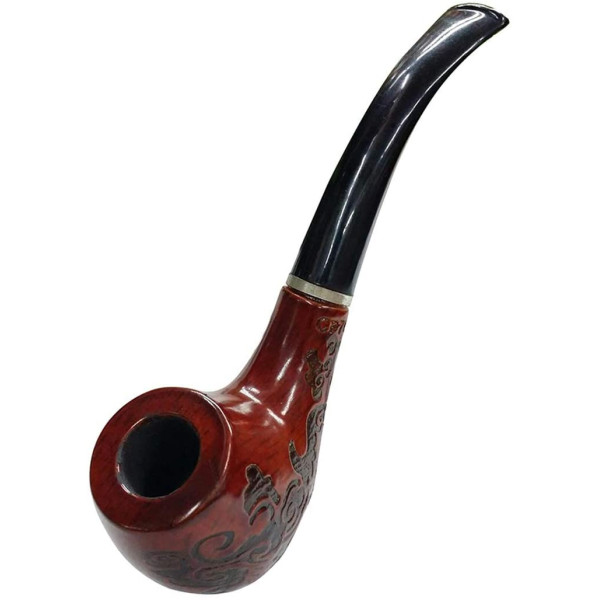 Tobacco Wood Pipe Durable Smoking Pipe