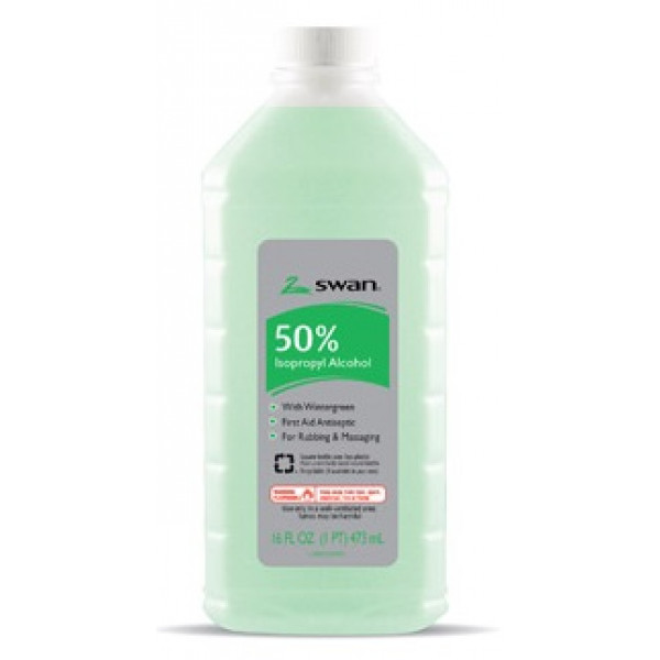 3641 Rubbing Alcohol Wintergreen 50% 12/16 Oz
