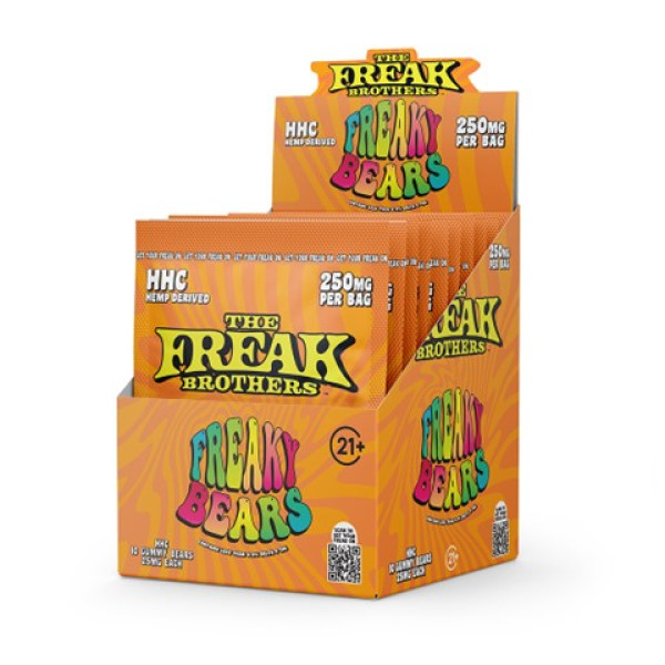 Freaky Bears - 250mg HHC Gummies (20ct Display Box)