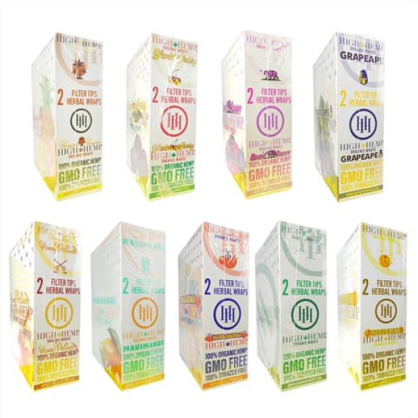 HIGH-HEMP High Hemp Organic Wraps