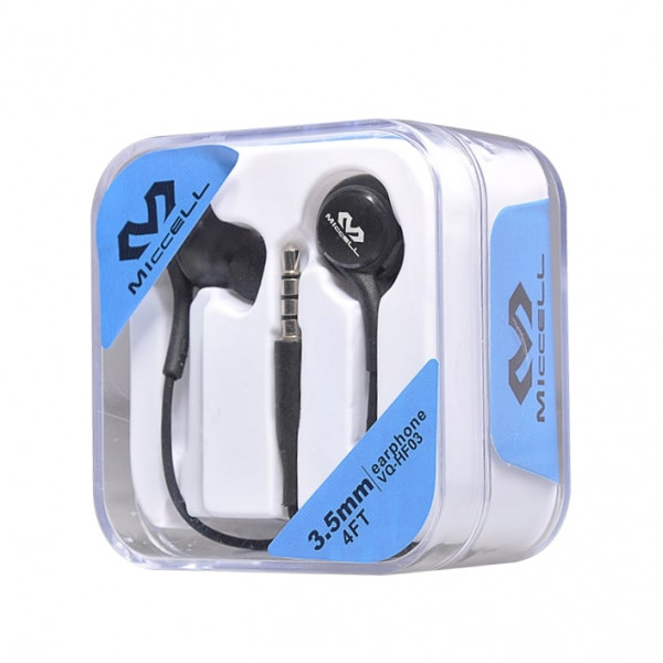 HS76 Miccell Earphone 4ft Cable [H08] Acrylic pack