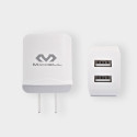 MC1030 Miccell Dual Wall Charger (VQ-T02U) Unpacked 1pc