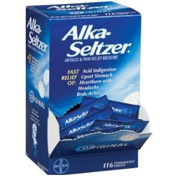 3429 Alka Seltezer Regular 2s Box 58CT (116)