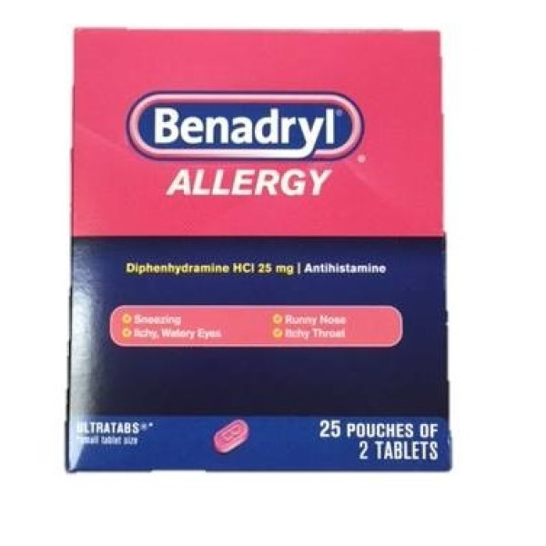 3433A Benadryl Box (25/PK)