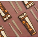 OCB-12015 3 x OCB Virgin Unbleached Cones Ultra Thin - King Size (32 Pack) 