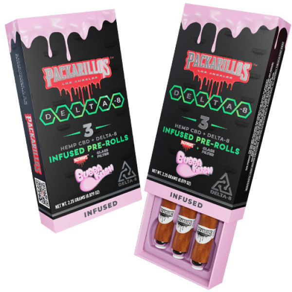 Packwoods Packarillos Delta-8 Infused Mini Blunts (10ct Display)