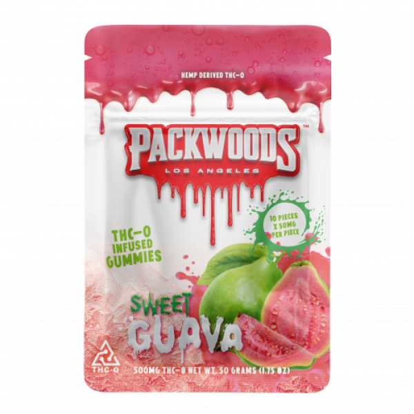 Packwoods THC-O Gummy Bags 500mg (10ct Display)