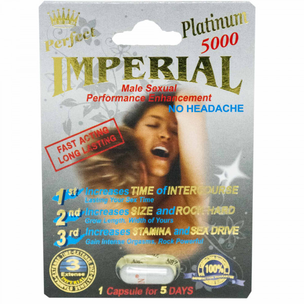 SP Imperial Platinum 5000 Male Sexual Performance Enhancement