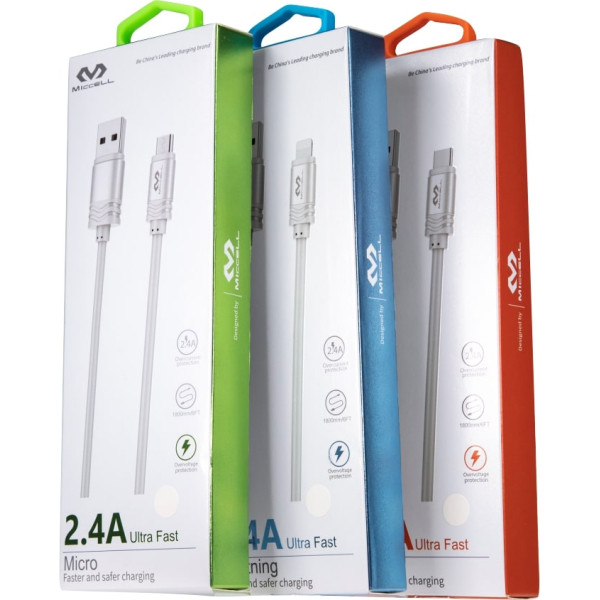 MC372 Miccell USB Data Cable 6ft [D70] Box Pack