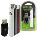 BATTERY-VERTEX Vertex Battery Charger Kit 1100mAh CO2 Oil Preheat Battery E Cigarettes Vape Pen Fit 