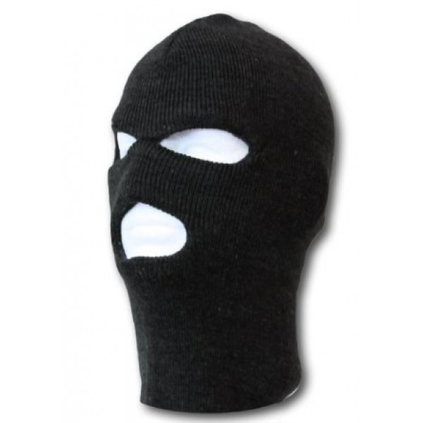 Winter Hat Ski Mask Tri-Hole 12's DOZ