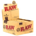 RAW-17402 Raw Classic Connoisseur King Size Slim with Tips Rolling Paper Full Box of 24 Packs
